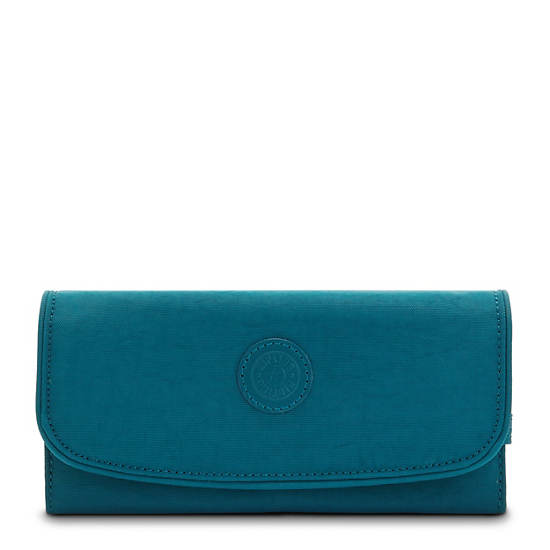 Kipling Money Land Snap Wallet Cüzdan Turkuaz | TR 1021JP